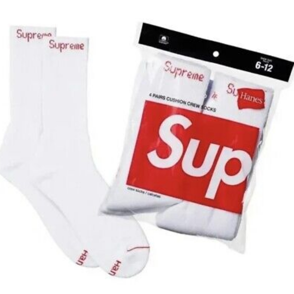 SUPREME Socks 4 pair